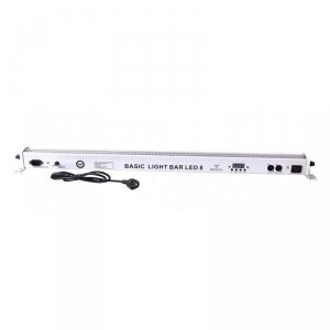 LIGHT4ME BASIC LIGHT BAR LED 8 RGB MKII listwa belka biała WH + pilot IR