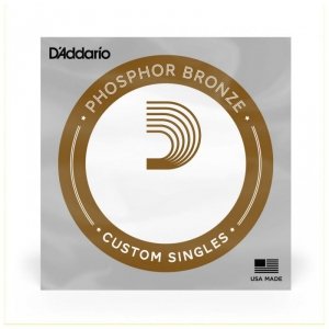 D'Addario PB028 Phosphor Bronze pojedyncza struna do gitary akustycznej .028