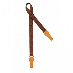 Ortega OCS-220U Pasek do ukulele, Brown Cotton