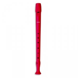 Hohner 9508 Hot Pink flet prosty sopran C plastik niemiecki etui