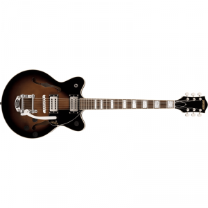 Gretsch G2655T Streamliner Center Block Jr. Double-Cut with Bigsby Laurel Fingerboard Broad'Tron BT-2S Pickups Brownstone Maple