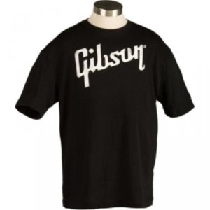Gibson GA-BLKTMD T-Shirt Gibson Logo Medium Koszulka M