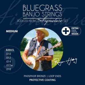 Ortega BJRH-5 struny do Banjo Rüdiger Helbig Signature