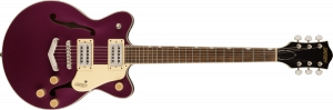 Gretsch G2655 Streamliner Center Block Jr. Double-Cut with V-Stoptail Laurel Fingerboard Burnt Orchid