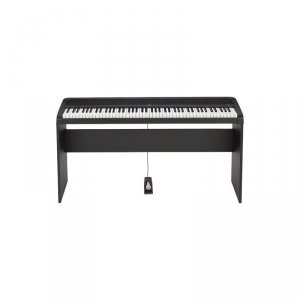 Korg B2 BK+STB1BK  zestaw pianino cyfrowe czarne ze statywem