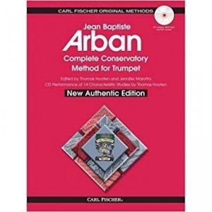 Fisher Carl Arban Jean Baptiste szkoła gry na trąbce Complete Conservatory Method for Trumpet