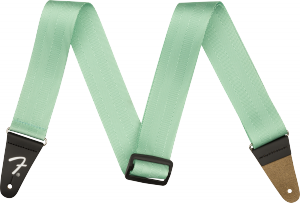 Fender 2 American Professional Seat Belt Strap Mystic Surf Green