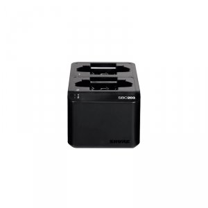 Shure SBC203-E - Podwójna ładowarka do akumulatorów SB903 /nadajników SLXD1, SLXD2