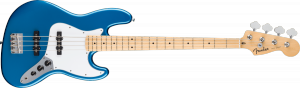 Fender Standard Jazz Bass Maple Fingerboard White Pickguard Aqua Marine Metallic