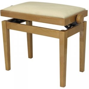 Hidrau-Model BG27 OAK TC6 ława dąb połysk welur beżowy