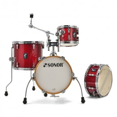 Sonor AQX Micro Shell Set Red Moon Sparkle 