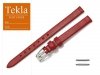 TEKLA 08 mm pasek skórzany PT26 czerwony