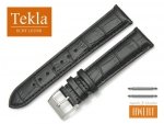 TEKLA 20 mm pasek skórzany PT41 czarny