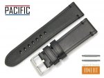 PACIFIC 24 mm pasek skórzany W51 czarny