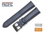 PACIFIC 22 mm pasek skórzany W56 granatowy