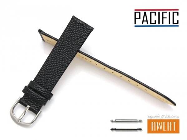PACIFIC 18 mm pasek skórzany W42 czarny W42-1S-18
