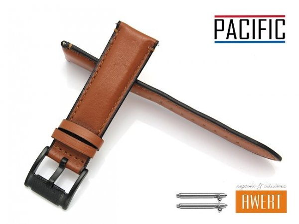 PACIFIC 22 mm pasek skórzany W56 brązowy W56-5S-22
