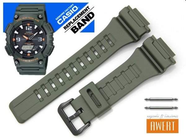 CASIO AQ-S810W-3AV oryginalny pasek 18 mm 10410730