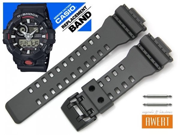 CASIO GA-700-1A GA-700-1B GA-700DC-1A oryginalny pasek 16 mm 10536683