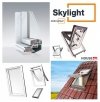 Dachfenster Skyfens AFG SKYLIGHT Schwingfenster Kunststoff - Profil PVC Weiß Uw= 1,4 Dachschwingfenster 2-fach Verglasung 7043 8019 RAL Boden-Griff 