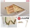 Bodentreppe Dolle CLICKFIX 36 MINI GOLD Holz