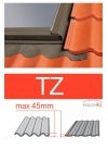 Kombi-Eindeckrahmen Optilight TZ-N2 U2 Eindeckrahmen - für profilierte Eindeckmaterialien / Profilbeläge bis zu 4,5 cm hoch Profil www.house-4u.eu