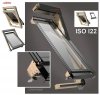 Dachfenster OKPOL ISO I22 Energiesparende Verglasung Uw=1,06 3-Scheiben Schwingfenster aus Holz klar lackiert  Ug=0,7 Energiesparende - mit Dauerlüftung 