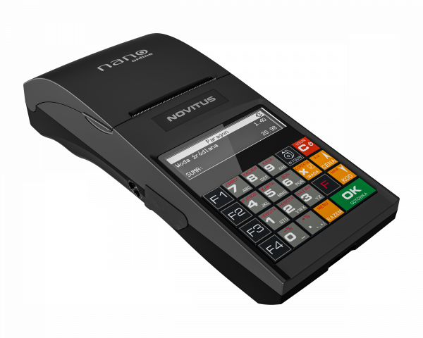 Kasa fiskalna Novitus Nano online + modem GPRS