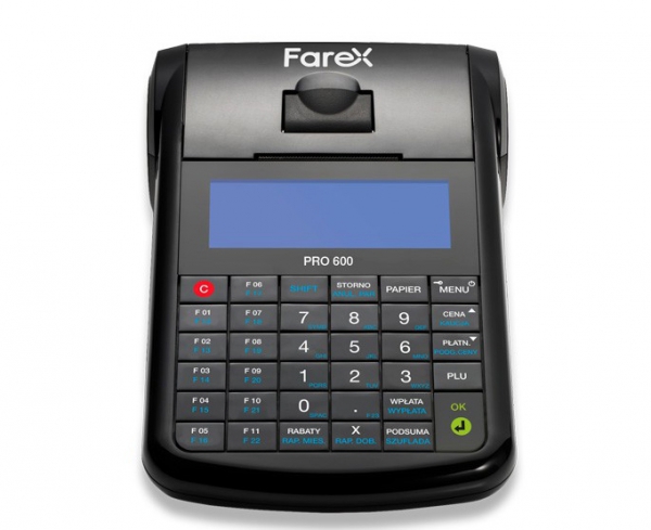 Kasa fiskalna Farex ONline PRO 600