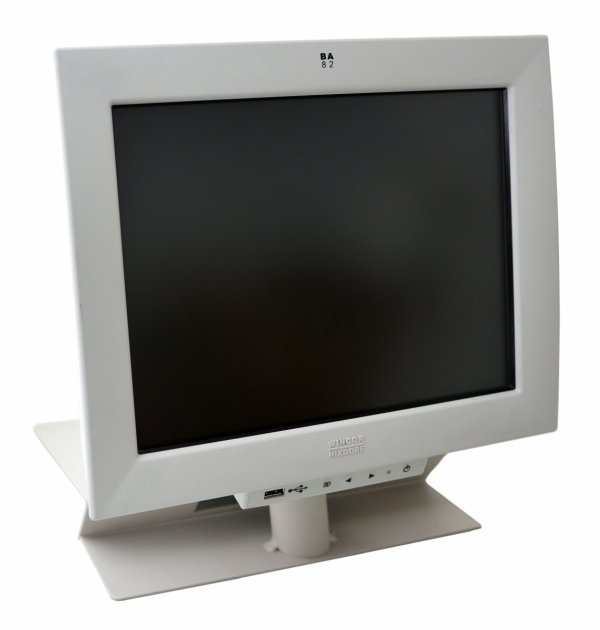 Monitor Wincor Nixdorf BA82 12,1” ze stojakiem (używany)