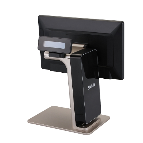 Wyświetlacz dla klienta do terminali SAM4S FORZA, LCD, 2 linie, Czarno_Złoty 