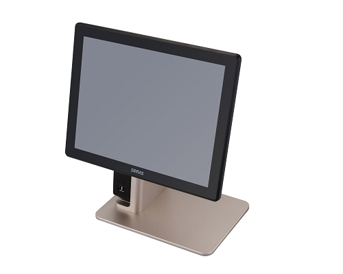 Terminal dotykowy SAM4S FORZA 115S, 15"PCAP, J1900, 4GB RAM, 64GB SSD BEZ SYSTEMU, Czarno_Złoty