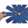 TFA 60.3020.06 zegar ścienny wskazówkowy nowoczesny w pudełku  średnica 40 cm, kolor niebieski