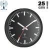 TFA 60.3513 zegar ścienny wskazówkowy sterowany radiowo płynąca wskazówka 25 cm