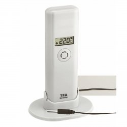 TFA 30.3302 czujnik temperatury i wilgotności bezprzewodowy z wodoszczelna sondą PRO 110C do WeatherHub Smart Home