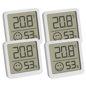 TFA 30.5053.02.04 – termohigrometr elektroniczny wewnętrzny, zestaw 4 szt.