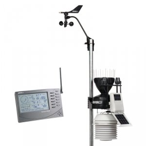 Davis 6163 Vantage Pro2 Plus stacja meteorologiczna bezprzewodowa półprofesjonalna czujniki promieniowania osłona wentylowana