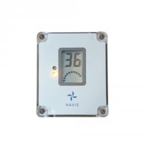 Navis LW3E/D odbiornik wyświetlacz LCD konsola odbiorcza dla czujników LW wyj przekażnikowe alarm