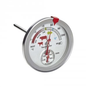 TFA 14.1027 termometr kuchenny mechaniczny 2 w 1 do kontroli temperatury mięsa i piekarnika