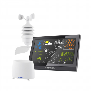Hyundai WSP 5100 WIFI – stacja meteorologiczna z Wi-Fi i czujnikiem 4 w 1