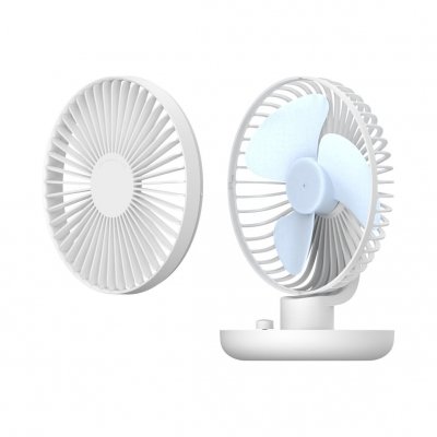 Airbi BLADE wentylator stołowy biały USB typu C, akumulator - OUTLET