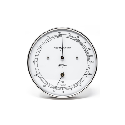 Fischer 111.01T – termohigrometr mechaniczny ścienny, precyzyjny, włosowy