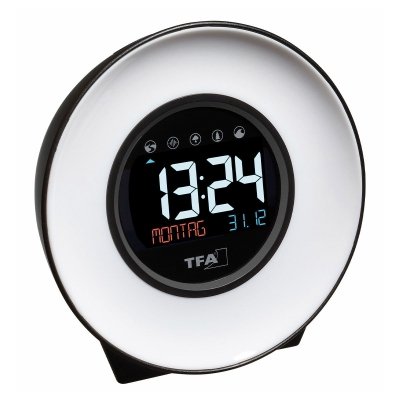 TFA 60.2023 MOOD LIGHT budzik biurkowy zegar elektroniczny 
