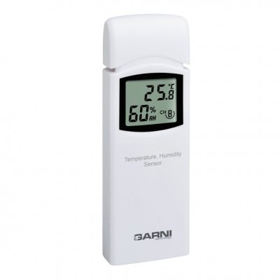 GARNI 092H – bezprzewodowy czujnik temperatury i wilgotności – 8 kanałów, 868 MHz