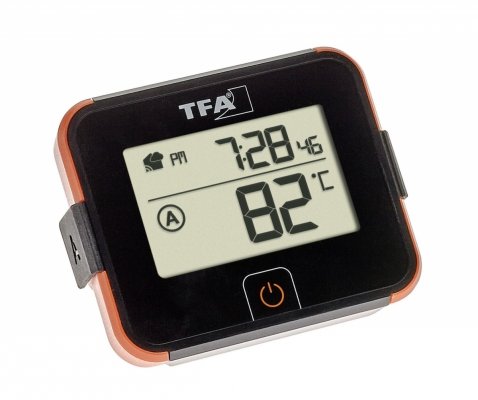 TFA 14.1514.10 BBQ – termometr kuchenny elektroniczny – 2 sondy, współpraca z TFA VIEW