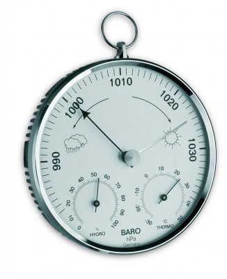 TFA 20.3006.42 – stacja pogody tradycyjna mechaniczna, srebrna