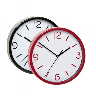 TFA 60.3033.01 zegar ścienny wskazówkowy płynąca wskazówka średnica 20 cm, kolor czarny
