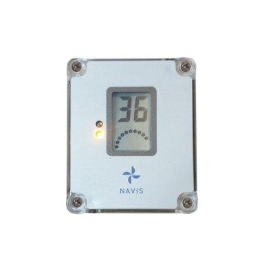 Navis LW3E/D odbiornik wyświetlacz LCD konsola odbiorcza dla czujników LW wyj przekażnikowe alarm