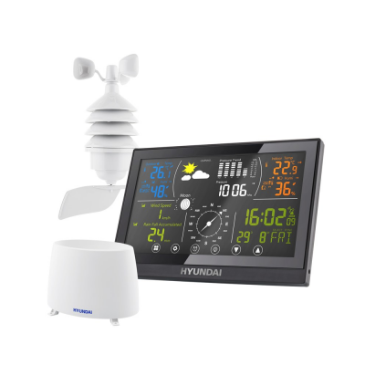 Hyundai WSP 5100 WIFI – stacja meteorologiczna z Wi-Fi i czujnikiem 4 w 1
