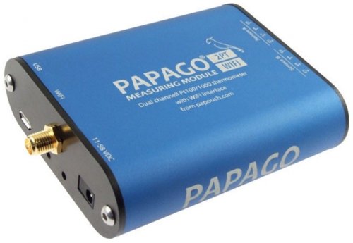 Papouch 2PT_WIFI PAPAGO moduł pomiarowy internetowy dwukanałowy Modbus TCP, WIFI